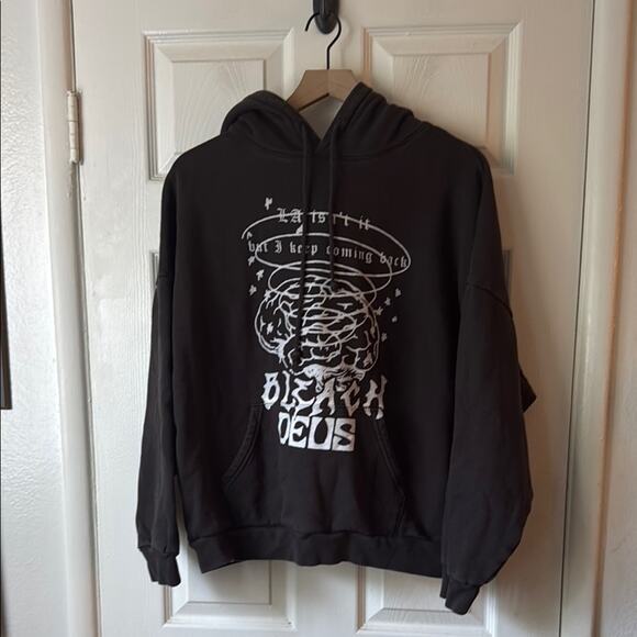 Deus ex Machina x Bleach Design Hoodie LA Black size medium - Picture 2 of 7